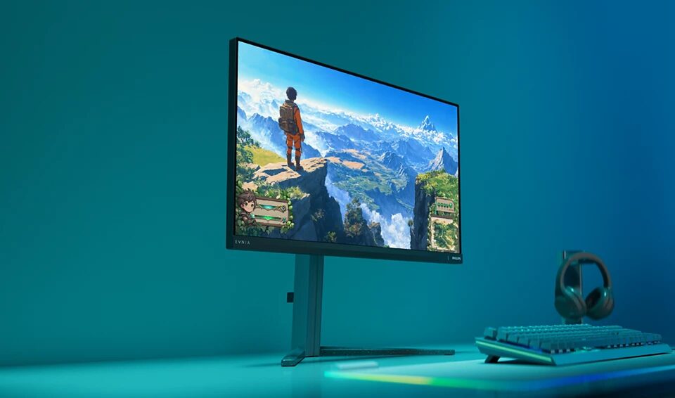 Philips Evnia представила игровой монитор с частотой 310 Гц и откликом 0,3 мс