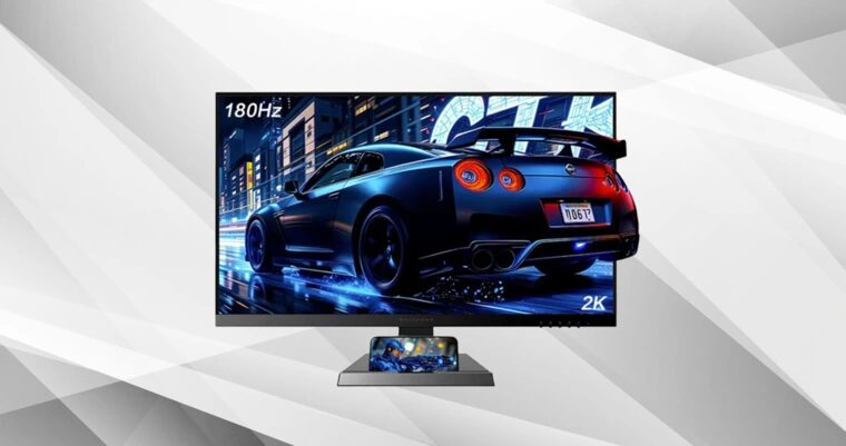 Machenike представил игровой 1440p-монитор MZQ25F180 с частотой 180 Гц