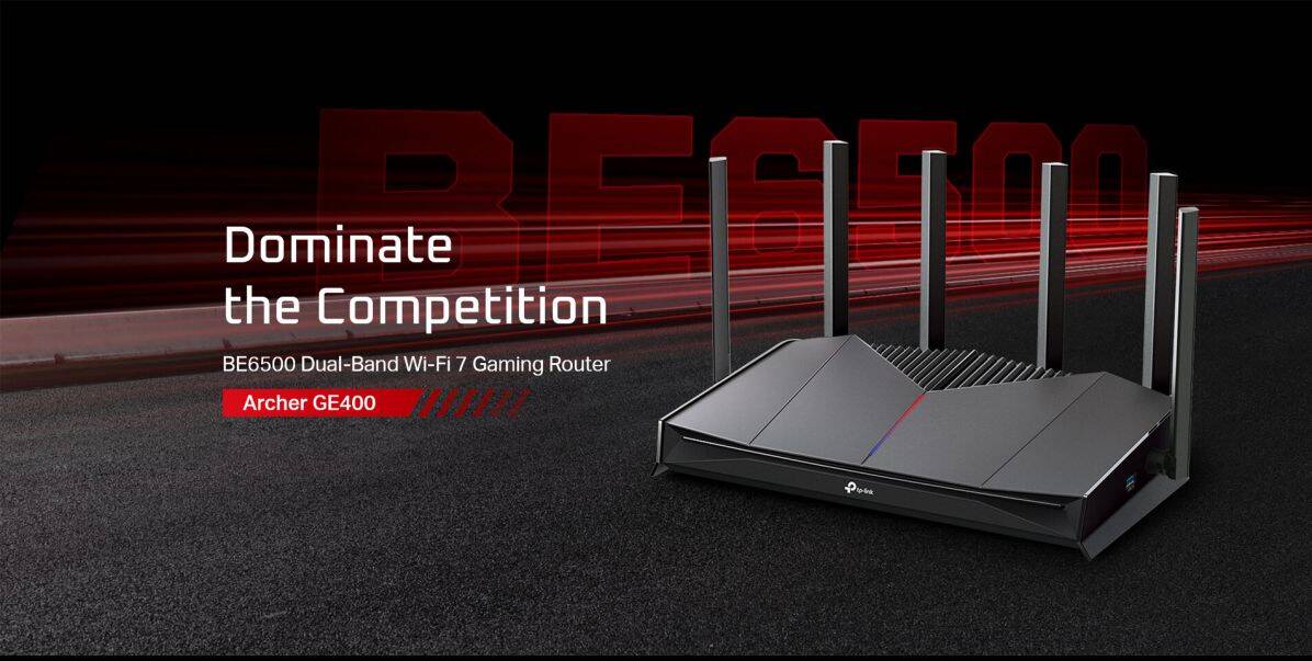 TP-Link показал игровой Wi-Fi 7-роутер Archer GE400