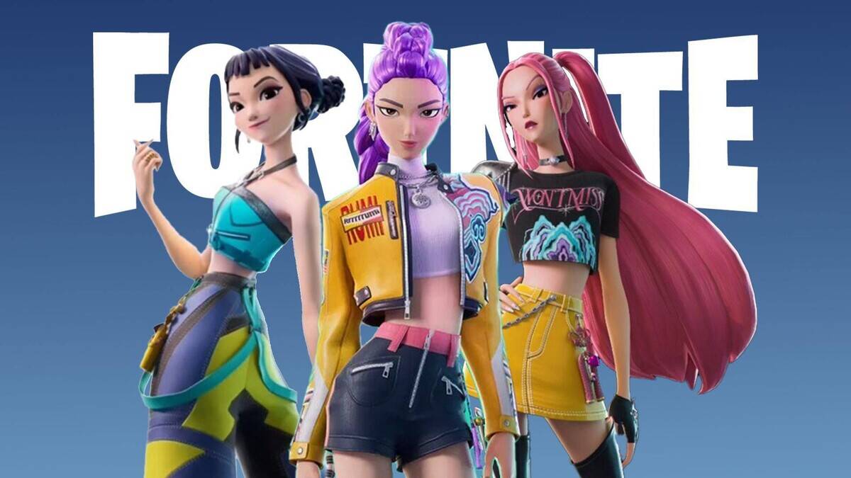 Fortnite запустил коллаборацию с мультфильмом «Кейпоп — охотницы на демонов»