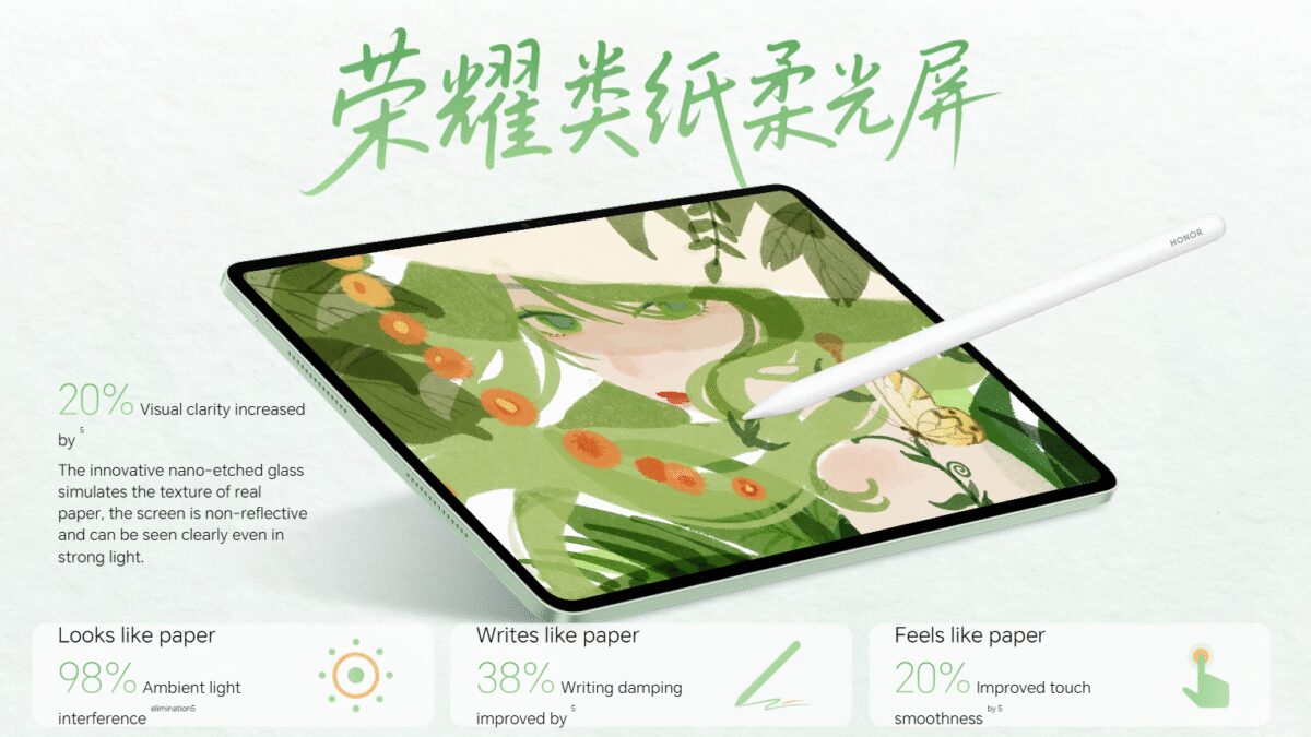 Honor представила MagicPad 3 12.5 с экраном 165 Гц и процессором Snapdragon 8 Gen 3