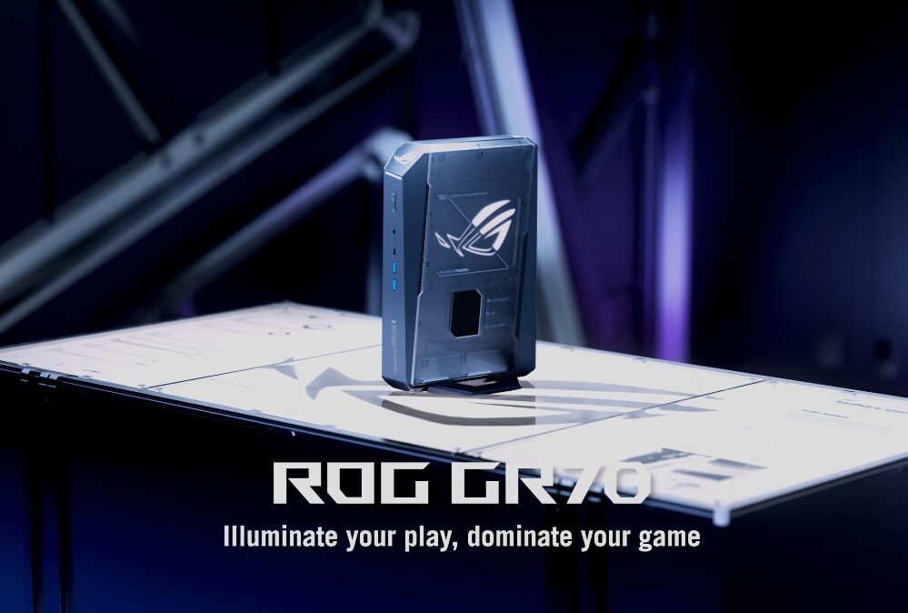 Asus представила свой первый мини-ПК ROG GR70 с процессором AMD Ryzen