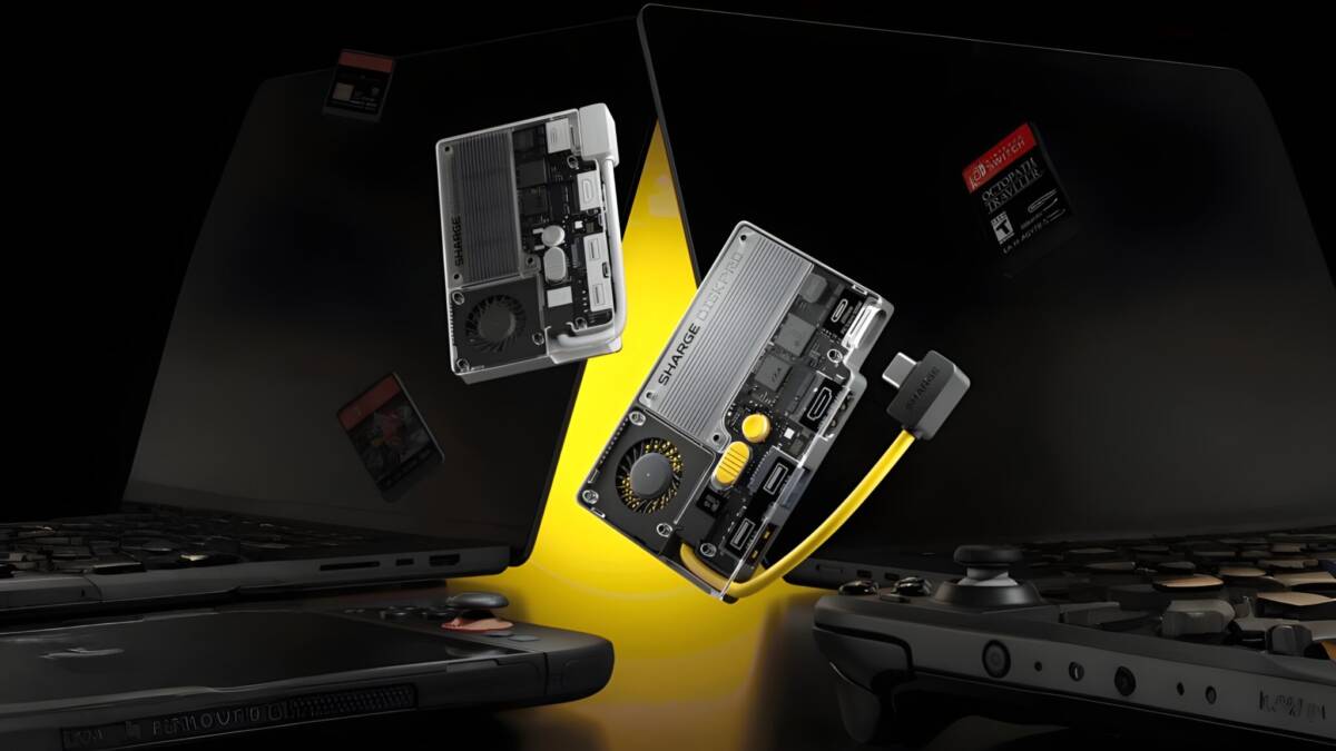 Sharge представила Disk Pro — SSD-хаб размером с кредитку и активным охлаждением