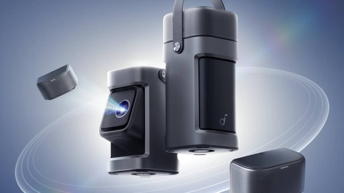 Anker представила уникальный портативный проектор с отсоединяемыми колонками