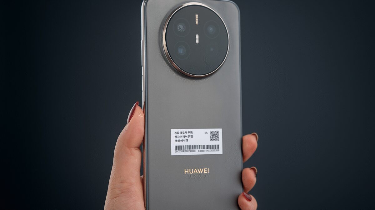 В сети появились живые фото смартфона Huawei Mate 70 Air 