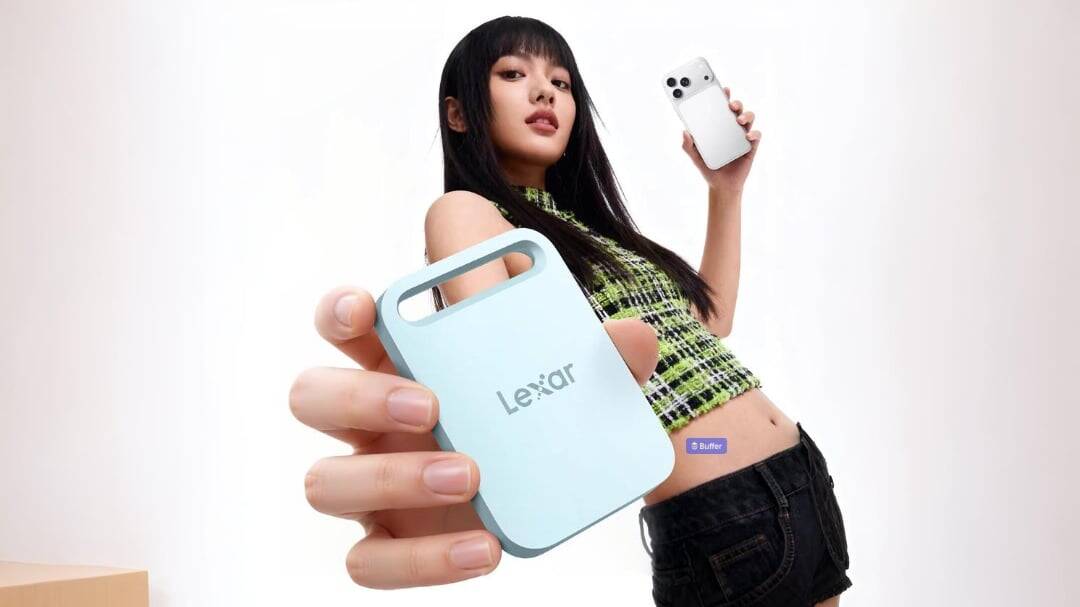 Lexar выпустила сверхлёгкий портативный SSD весом всего 19 граммов