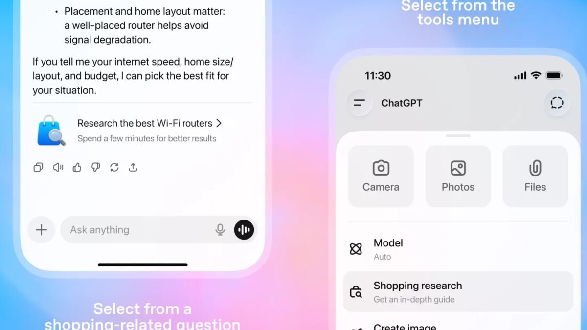 ChatGPT получил функцию shopping research для подбора товаров
