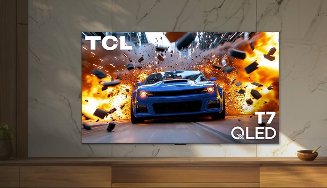 TCL представила серию телевизоров T7 с QLED-панелями, частотой до 144 Гц и Google TV