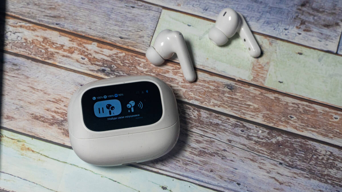 Обзор Ugreen EchoBuds Magic: зачем в наушниках экран?!