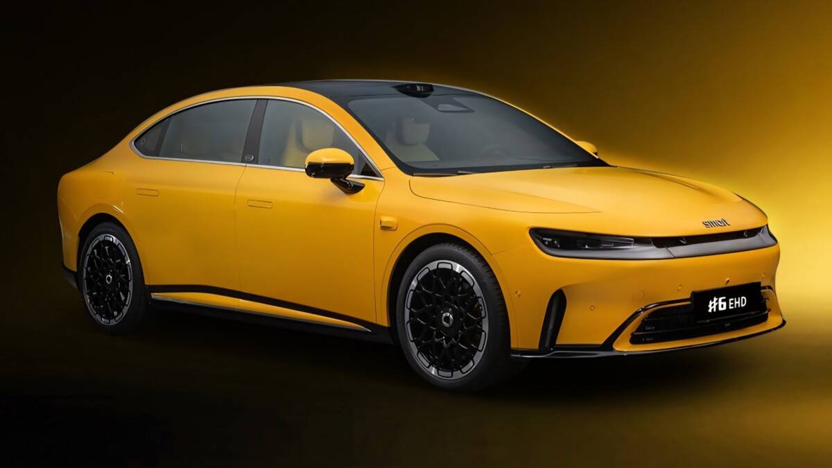 Представлен новый гибридный седан Smart #6