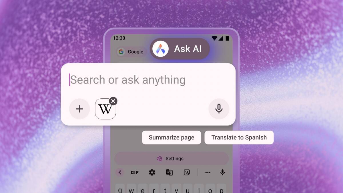 Opera для Android получила новые обновления с искусственным интеллектом