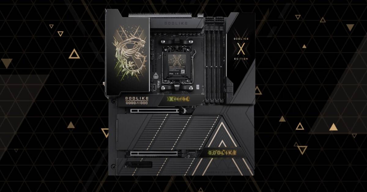 MSI представила лимитированную материнскую плату MEG X870E GODLIKE X EDITION к 10-летию серии GODLIKE