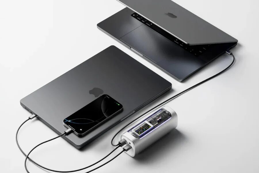 Sharge готовит к выпуску Shargeek 300 — пауэрбанк мощностью 300 Вт с DC-выходом и RGB-подсветкой