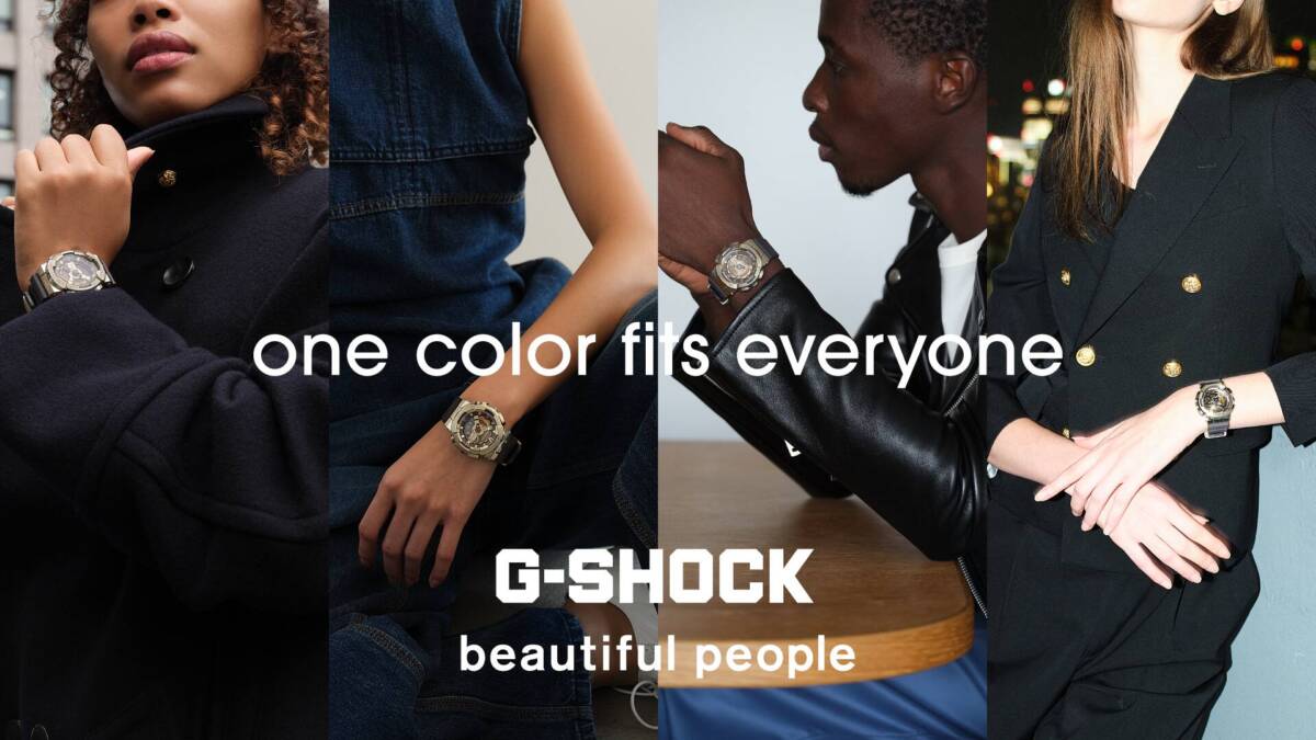 Casio представила стильные G-Shock в коллаборации с брендом beautiful people