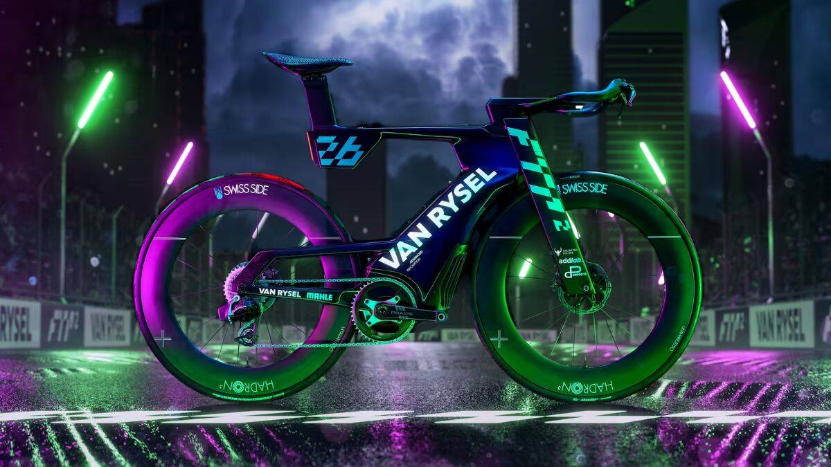 Decathlon показала концептуальный электровелосипед Van Rysel FTP²