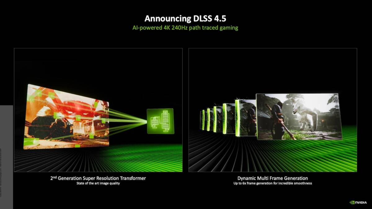 CES 2026: Nvidia анонсировала DLSS 4.5