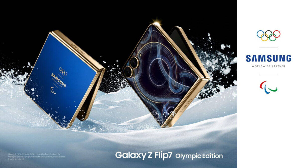 Samsung выпустила Galaxy Z Flip 7 Olympic Edition для зимних Игр в Милане