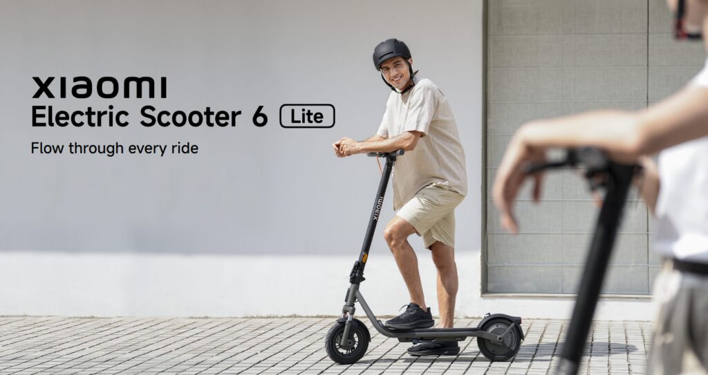 Xiaomi представила доступный электросамокат Electric Scooter 6 Lite