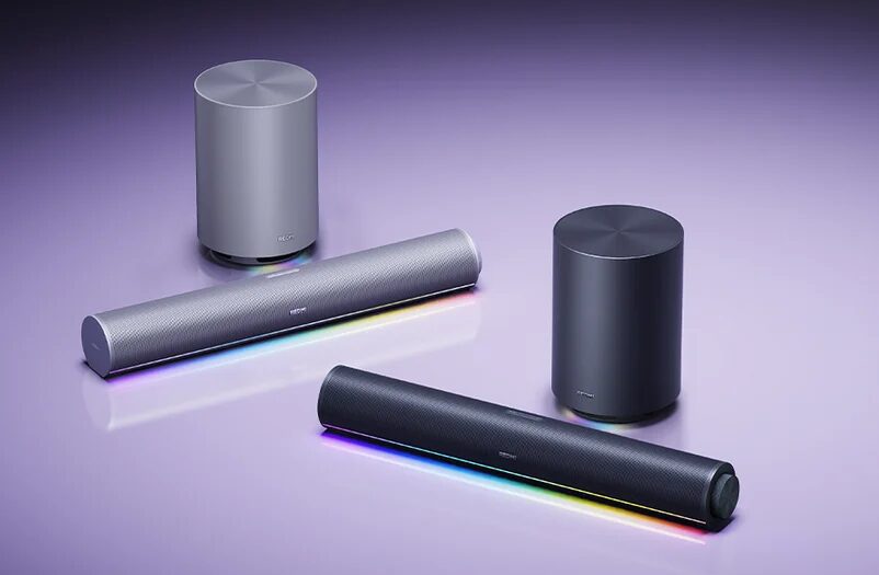 Представлен Redmi Soundbar Speaker 2 Pro с беспроводным сабвуфером и RGB-подсветкой