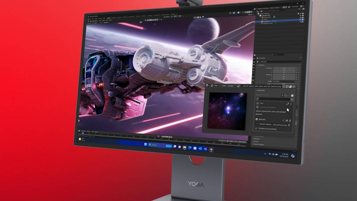 CES 2026: Lenovo представила 4K OLED-монитор Yoga Pro 27UD-10