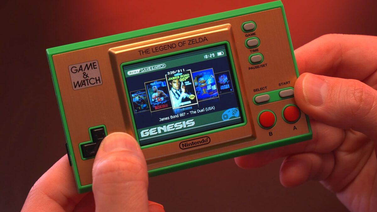 Game & Watch превратили в карманную ретро‑консоль с microSD