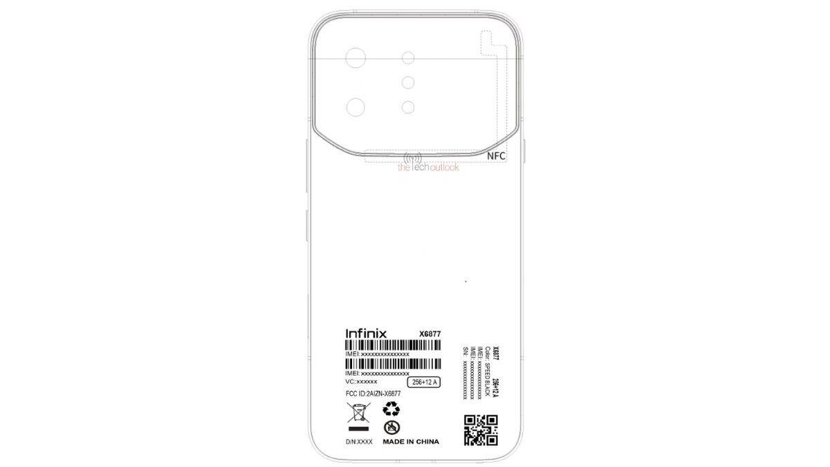 Infinix Note 60 Ultra получил сертификат FCC с двумя вариантами батареи