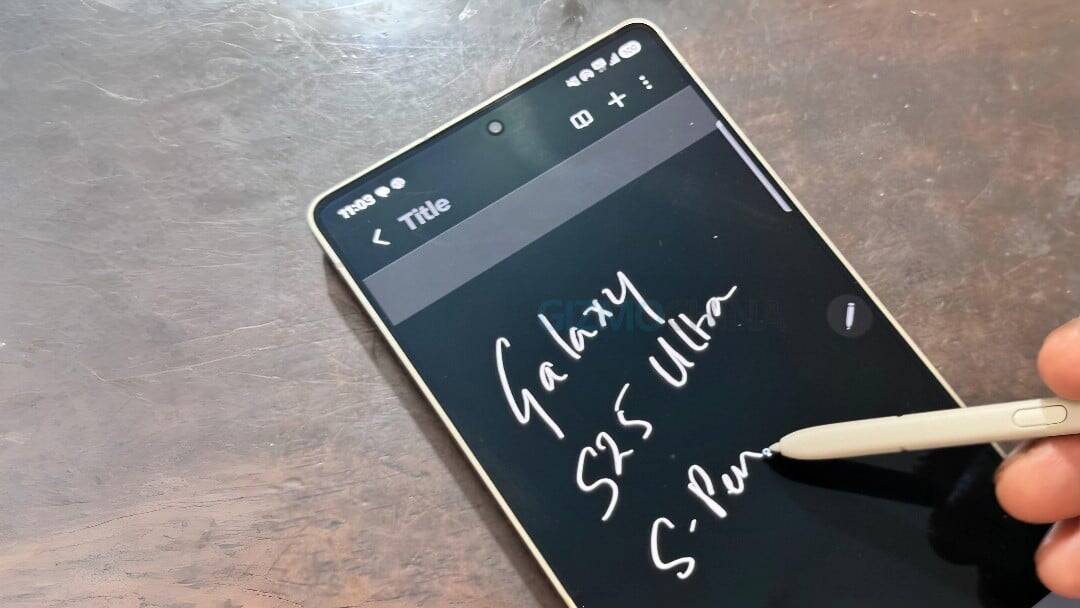 Samsung планирует улучшить S Pen за счёт новой структуры дисплея