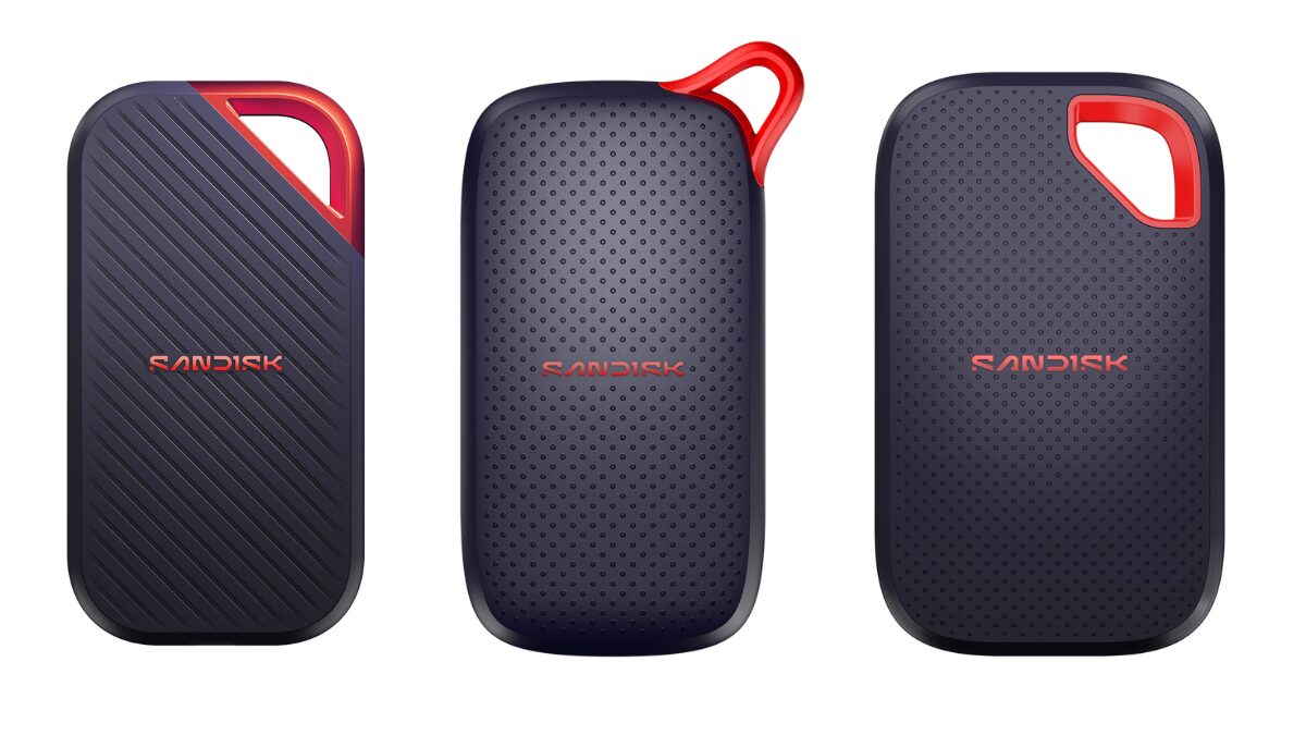 SanDisk выпустил три переносных SSD до 4 ТБ и 4 000 МБ/с
