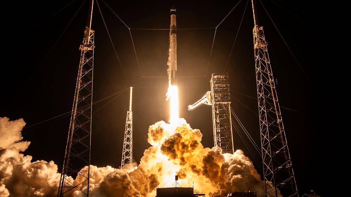 Crew-12 стартовал и приближается к МКС