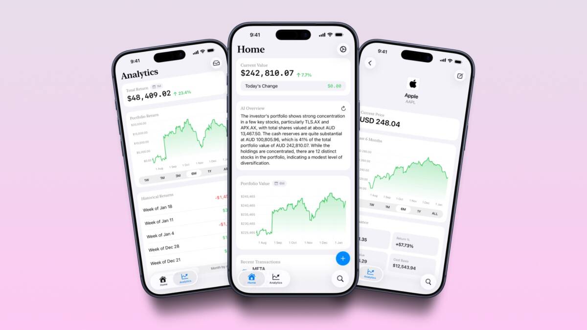 Summit — универсальный трекер портфеля для iPhone и iPad