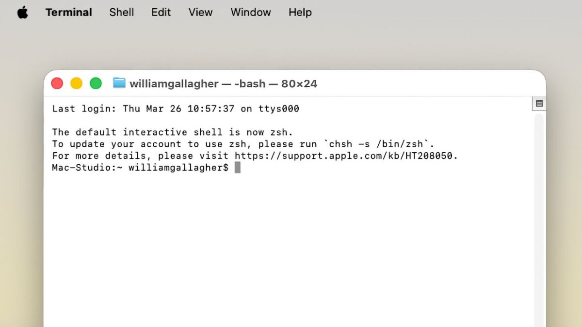 В macOS 26.4 появился предупреждающий блок о вредоносных командах в Терминале