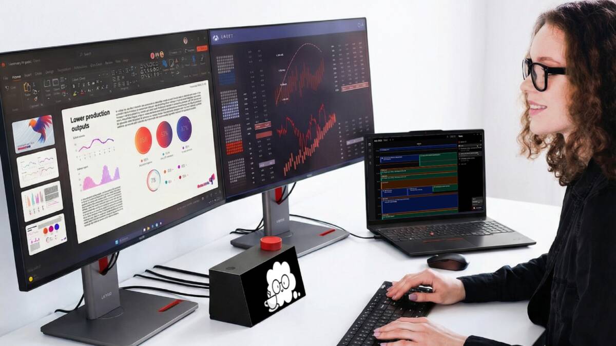 MWC 2026: Lenovo показала настольный ИИ-хаб с функциями цифрового ассистента