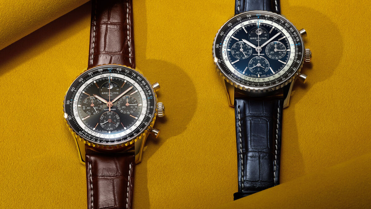 Breitling выпустили часы Navitimer с вечным календарём и хронографом в одной модели