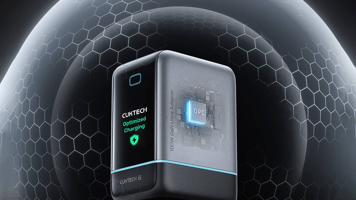 Cuktech представила 100-Вт зарядное устройство No.6 Ultra с дисплеем