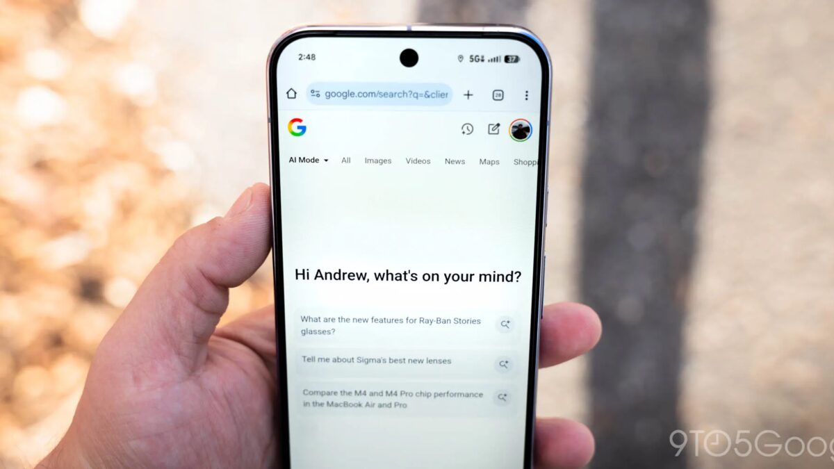 В Google app появился быстрый доступ к истории AI Mode