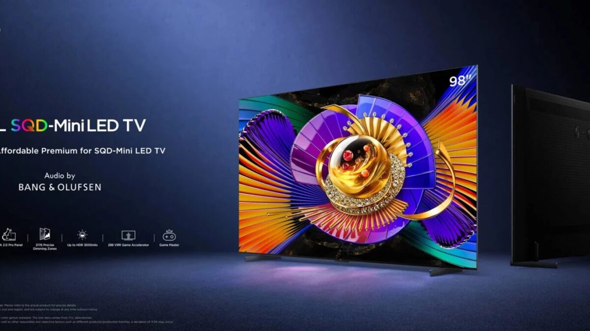 TCL представила серию C7L: Mini-LED телевизоры с яркостью до 3000 нит и частотой до 288 Гц