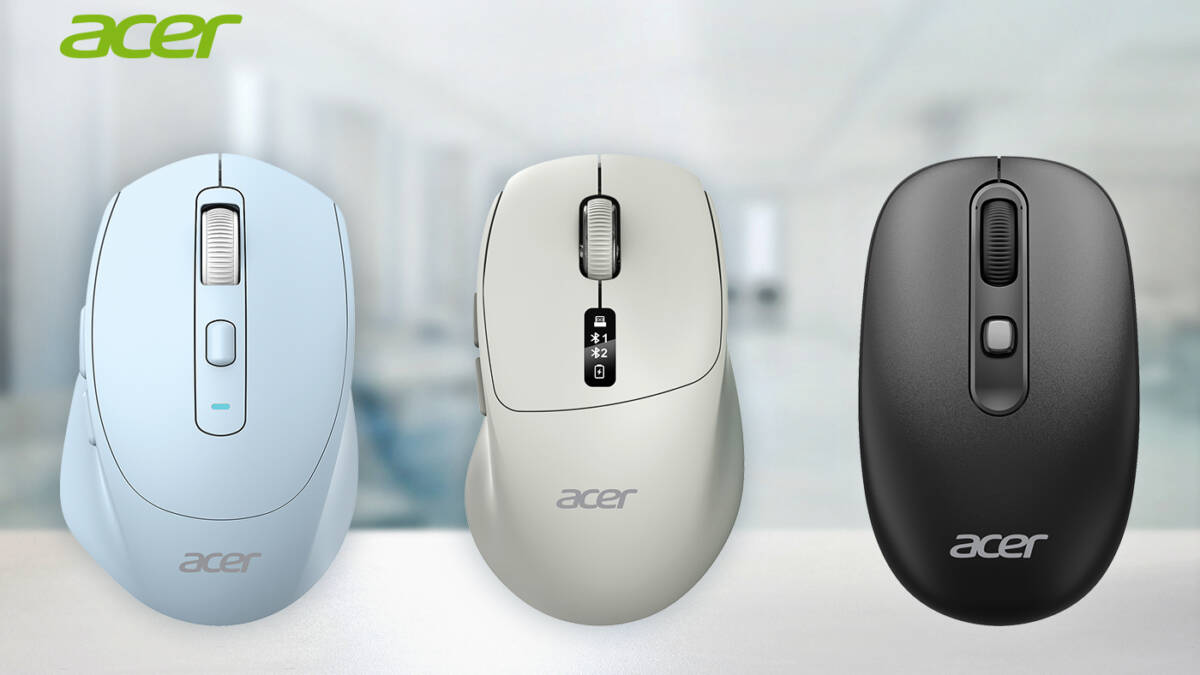 Новые беспроводные мыши Acer OMR502, OMR503 и OMR504 для работы и дома