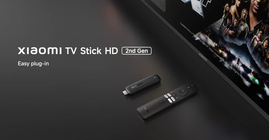 Xiaomi TV Stick HD второго поколения с Google TV и поддержкой AV1