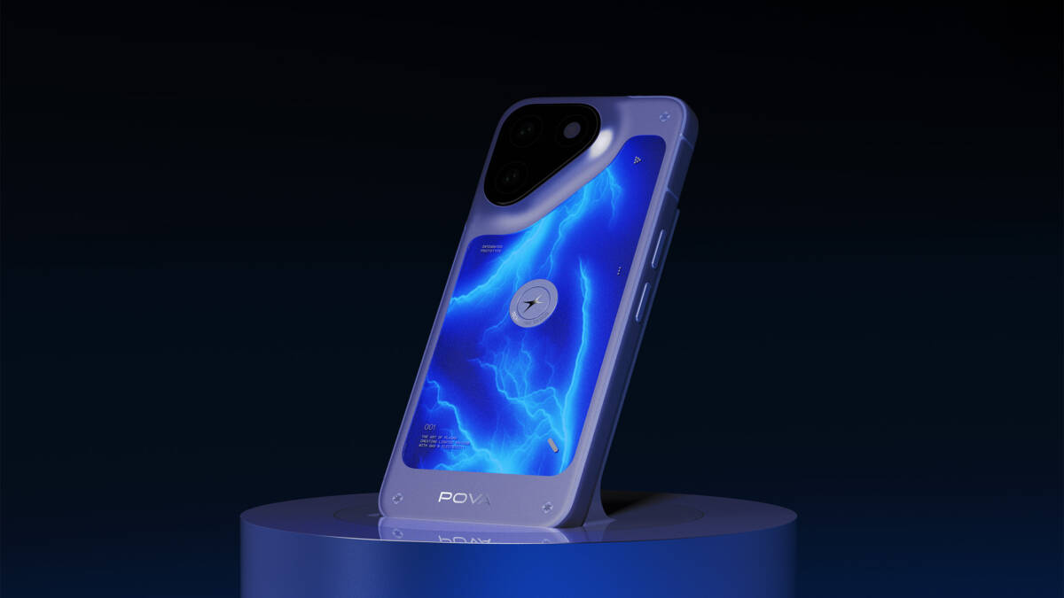 Tecno показала концепты смартфонов с неоном и меняющим цвет E Ink