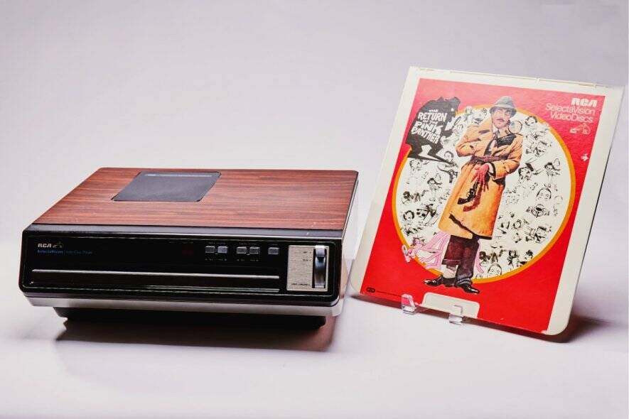 Медиа из прошлого: формат tefifon, CED и лазерный винил