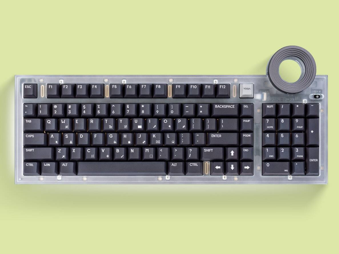 MWC 2026: Lenovo и AngryMiao представили клавиатуру с алюминиевым корпусом и настраиваемым регулятором