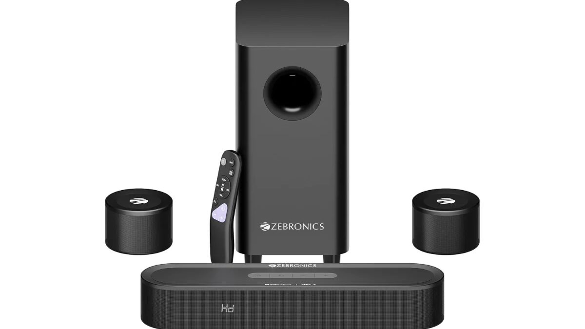 Zebronics представила саундбар Zeb Juke Bar 9710C с поддержкой Dolby Atmos и мощностью 550 Вт