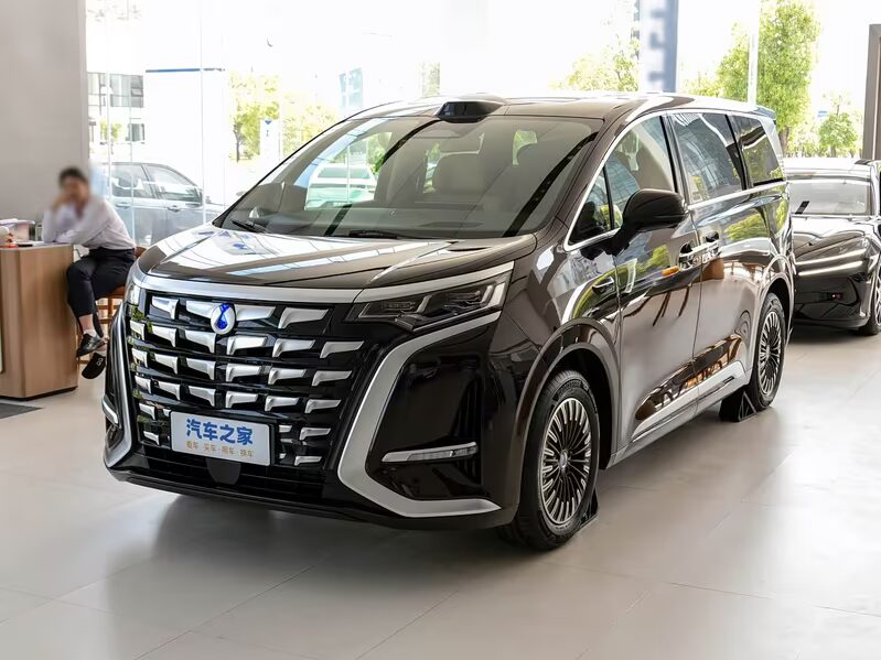 BYD Denza D9 получил 10 экранов и 333 л.с.