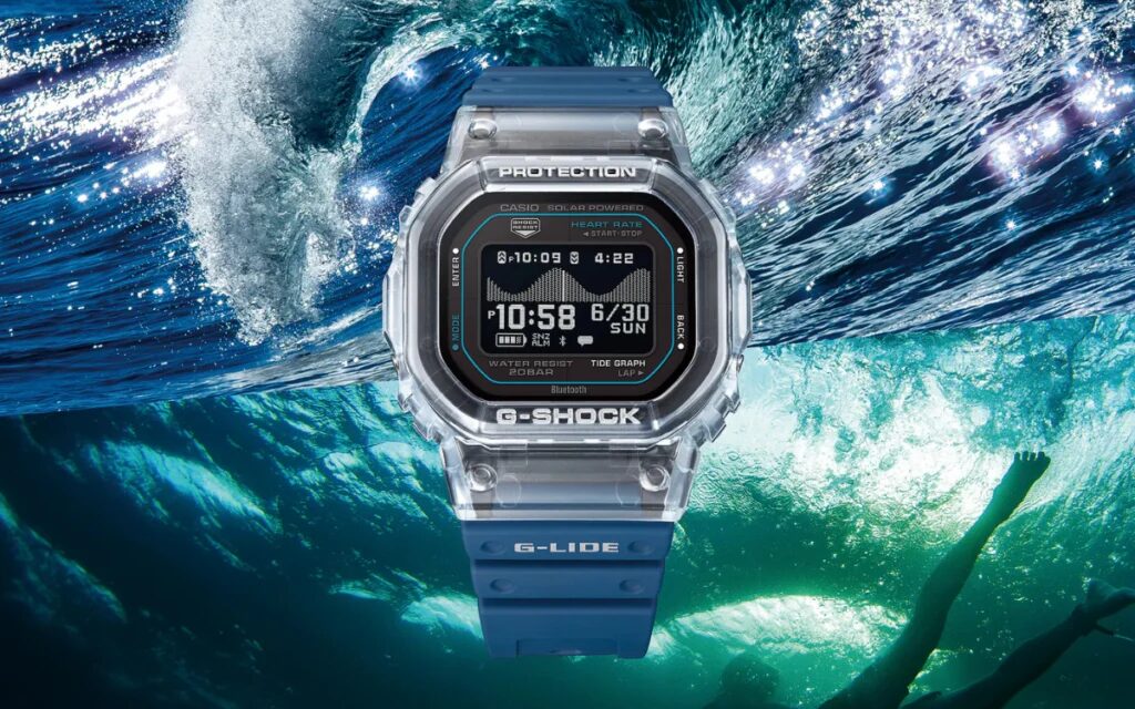 Casio выпустила G-LIDE GBX-H5600 с пульсометром
