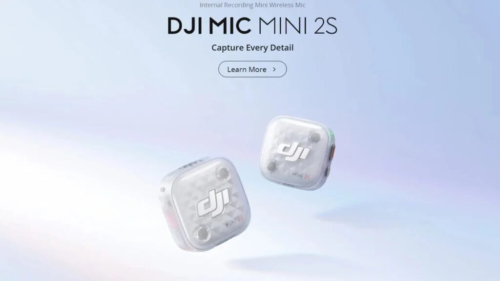 DJI готовит Mic Mini 2S к лету с внутренней записью
