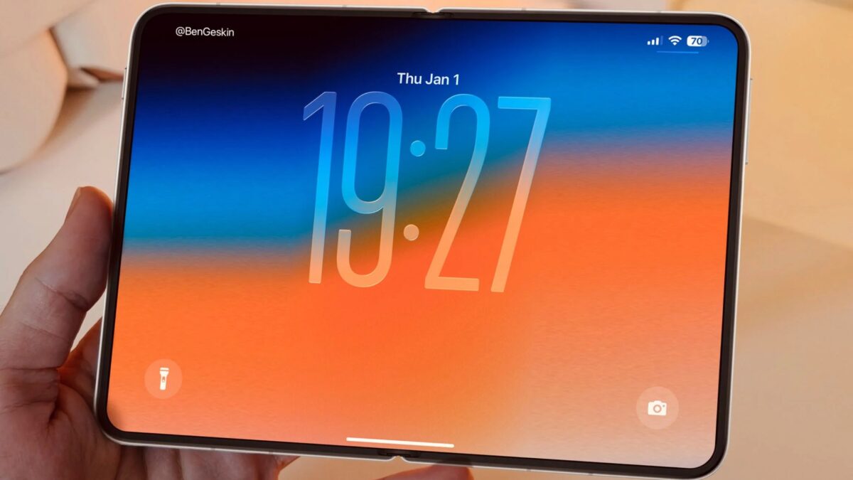 iPhone Ultra получит экран с почти незаметной складкой
