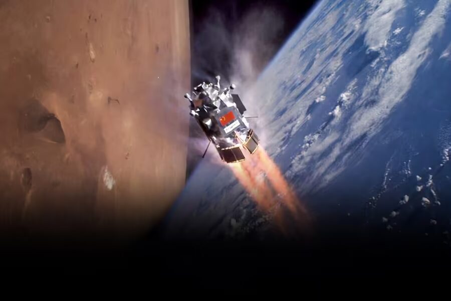 Китай отправит миссию «Тяньвэнь-3» за грунтом с Марса