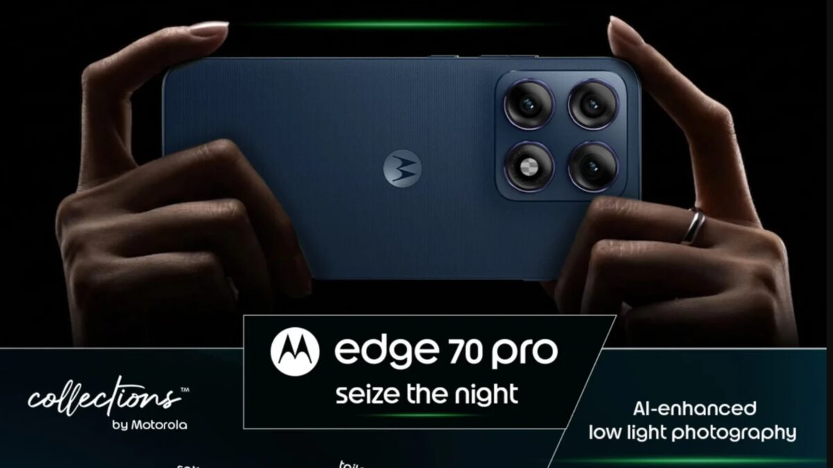 Motorola Edge 70 Pro вышел с экраном 144 Гц и 50-МП камерами