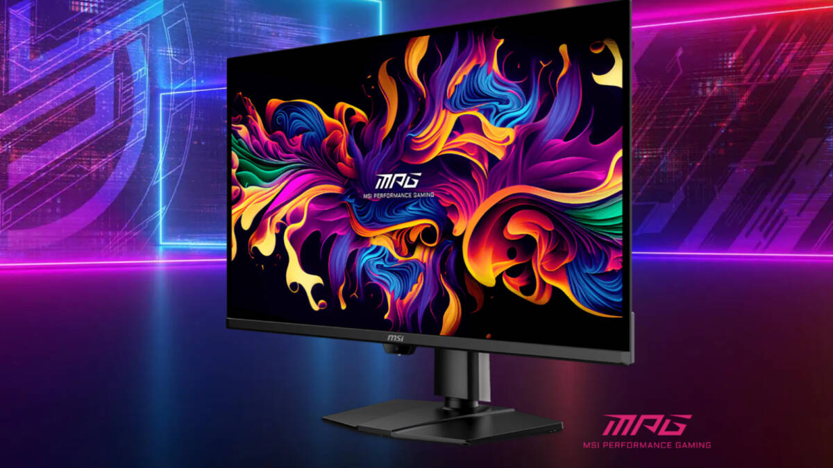 MSI выпустила игровой монитор MPG 322UR QD-OLED X24 с 4K и 240 Гц