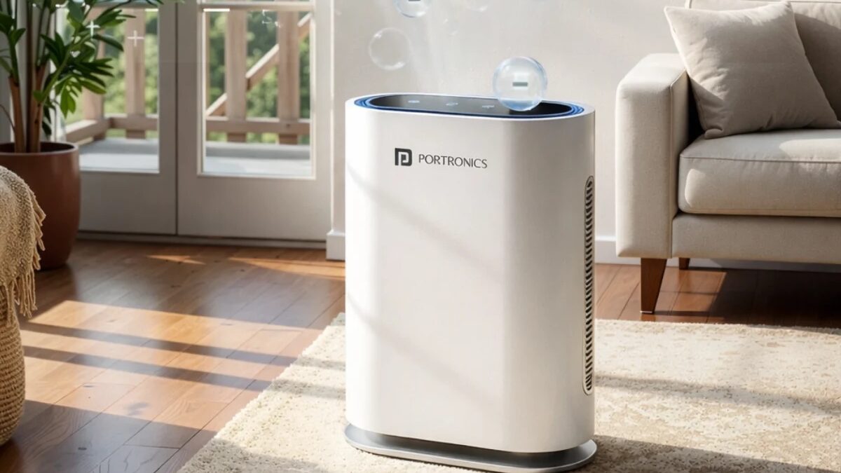 Portronics представила очиститель воздуха Air X с HEPA-фильтром и УФ-стерилизацией